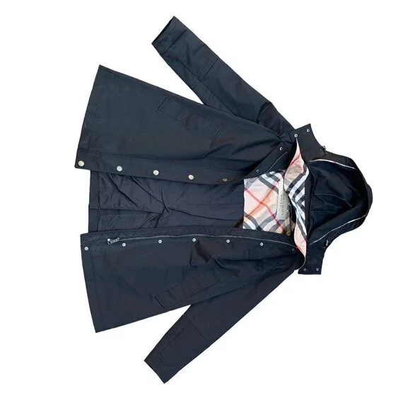 RARE Supernova Burberry Jacket Burberry 3 In 1 Jacket Bomber Vest Size 8 - Picture 14 of 16